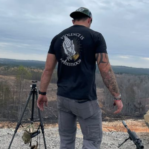 T-shirt Violence is a Priesthood