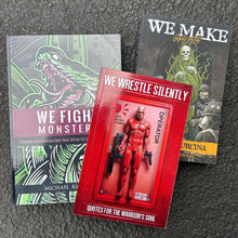 Literature: Book We Fight Monsters, PAPERBACK Signed Copy with Stickers 2nd Edition