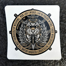 Sticker Tyger Tyger 4"x4"