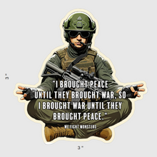 Sticker I Brought Peace