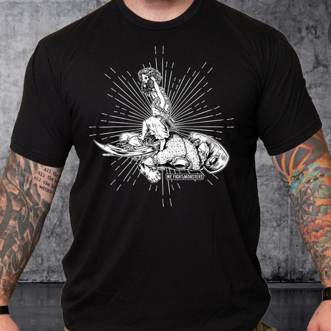 T-shirt We Fight Monsters V3 Gustav Dore