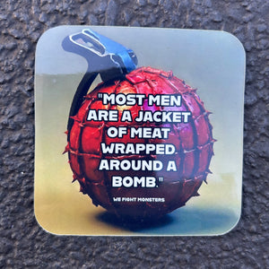 Sticker Jacket of Meat 3.5" x 3.5"