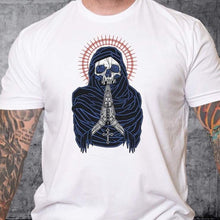 T-shirt Death Preys Red White & Blue