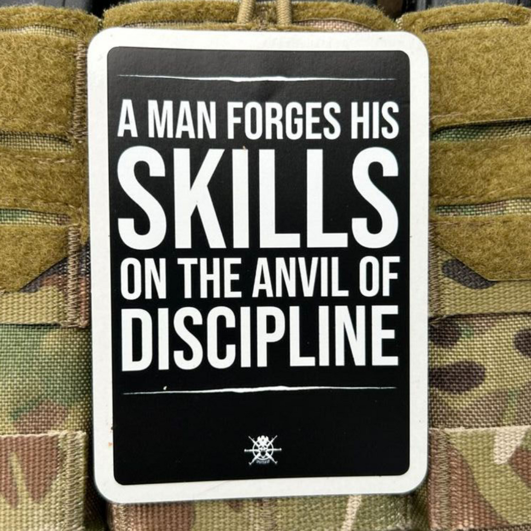 Sticker Anvil of Discipline