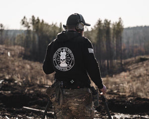 Hoodie Gunfighter Black